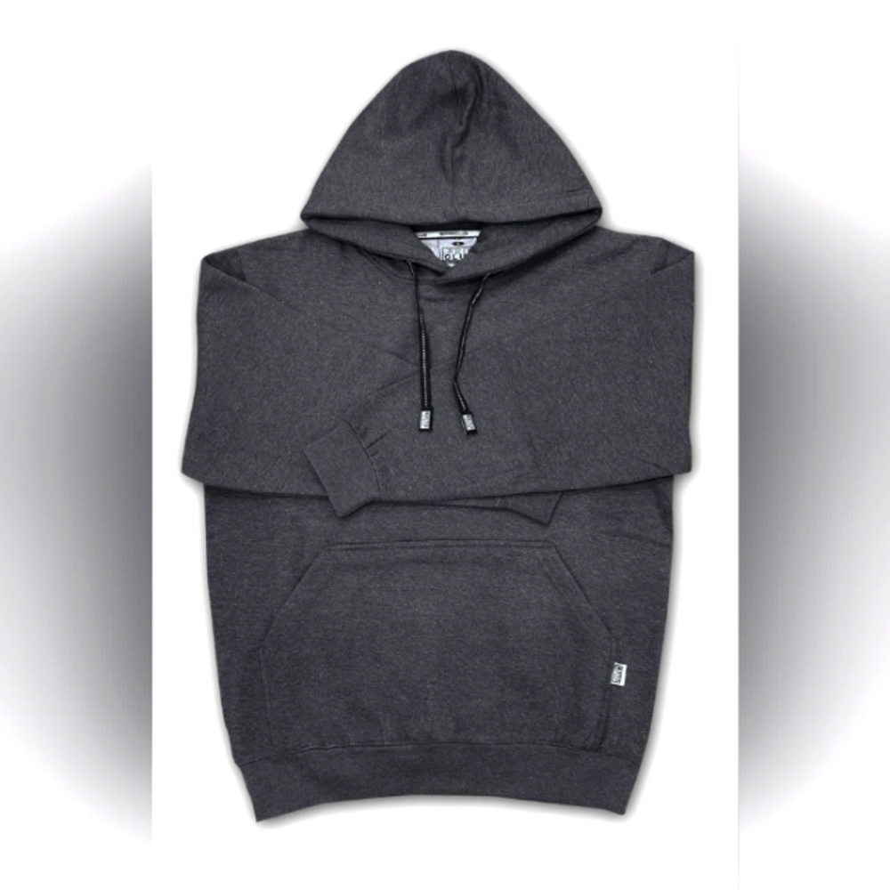 Pro club hoodie color charcoal, size L